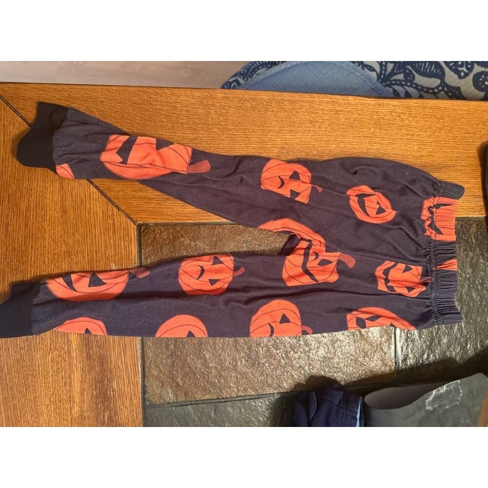 Spooky pumpkin kids size 2 T pants ,funny Halloween holiday